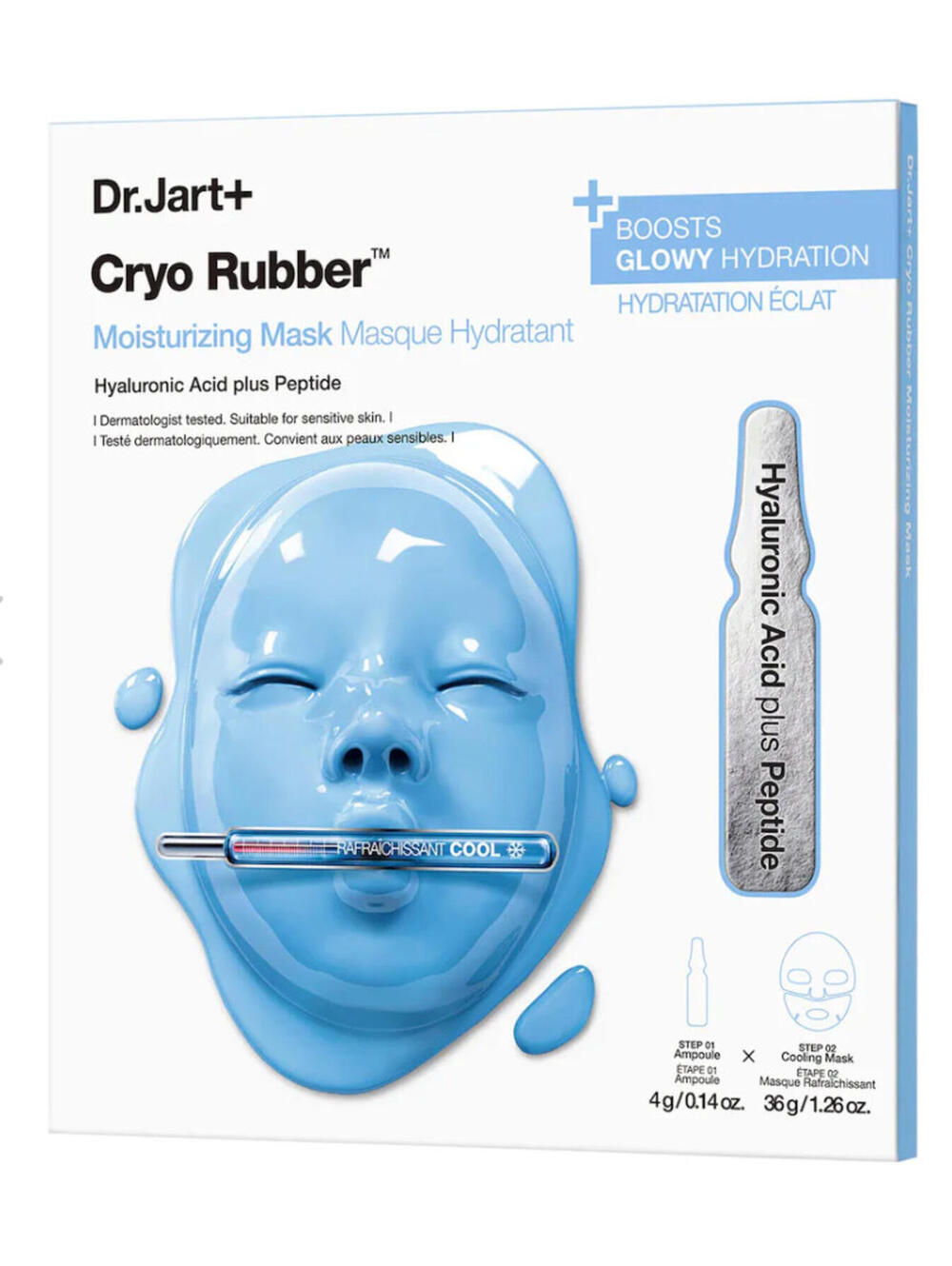 Dr.Jart+ Cryo Rubber Moisture Mask Hyaluronic Acid Sea Moss Niacinamide 44g